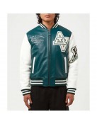 Wildcat Champion Varsity Real Leather Jacket