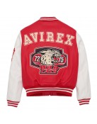 Wildcat Champion Varsity Real Leather Jacket