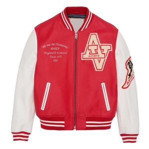 Wildcat Champion Varsity Real Leather Jacket