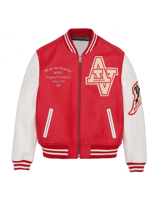 Wildcat Champion Varsity Real Leather Jacket