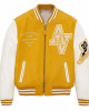 Wildcat Champion Varsity Real Leather Jacket