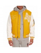 Wildcat Champion Varsity Real Leather Jacket