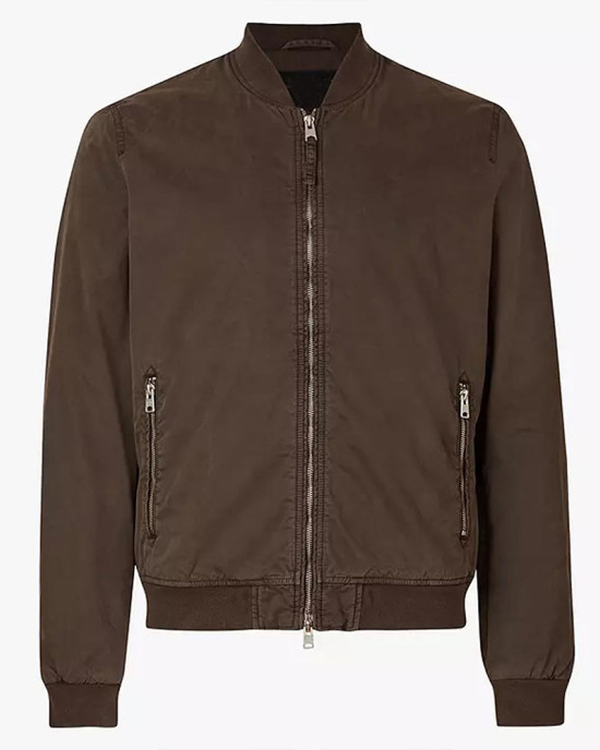 Wilmer Valderrama NCIS Bomber Brown Jacket Wilmer Valderrama NCIS Bomber Brown Jacket