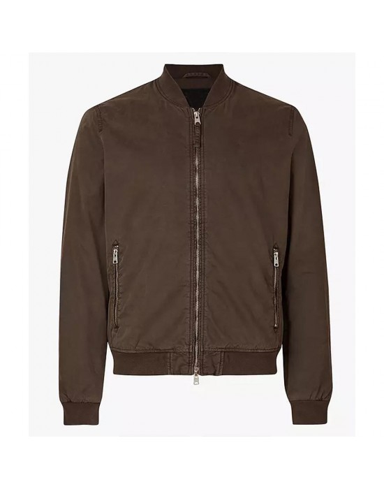 Wilmer Valderrama NCIS Bomber Brown Jacket