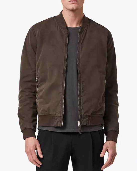 Wilmer Valderrama NCIS Bomber Brown Jacket Wilmer Valderrama NCIS Bomber Brown Jacket