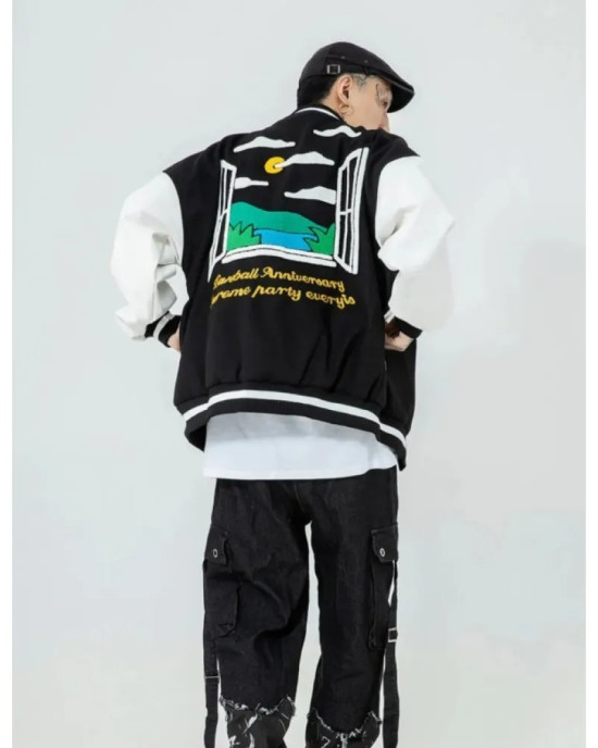 Window Varsity Jacket Window Varsity Jacket
