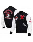 Winston-Salem State Black and White Classic Varsity Jacket