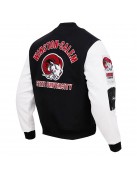 Winston-Salem State Black and White Classic Varsity Jacket
