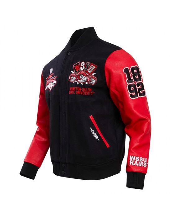 Winston-Salem State Rams Homecoming Varsity Jacket