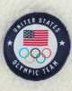Winter Olympics Team USA 2022 Reversible Raglan Varsity Jacket Winter Olympics Team USA 2022 Reversible Raglan Varsity Jacket