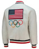 Winter Olympics Team USA 2022 Reversible Raglan Varsity Jacket Winter Olympics Team USA 2022 Reversible Raglan Varsity Jacket