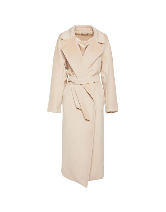 Woman’s Wrap Wool Coat