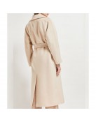 Woman’s Wrap Wool Coat