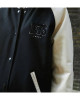 Women's White and Black Iets Frans Bomber Jacket Women's White and Black Iets Frans Bomber Jacket