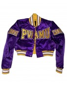 Women’s Embroidered Prairie View A&M University Purple Jacket