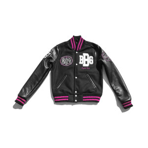 Women’s Black Bottle Girls Varsity Jacket