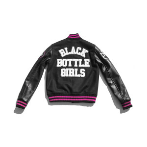 Women’s Black Bottle Girls Varsity Jacket