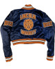 Women’s Embroidered Lincoln University Blue Jacket Women’s Embroidered Lincoln University Blue Jacket