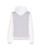 Women’s Letterman White Hoodie Women’s Letterman White Hoodie