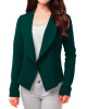 Women’s Open Front Hunter Green Wool Jacket Women’s Open Front Hunter Green Wool Jacket