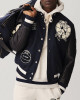 Wool/Leather New Balance Varsity Jacket Sonny Basketball