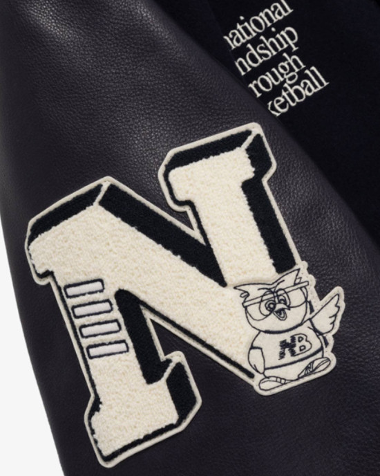 Wool/Leather New Balance Varsity Jacket Sonny Basketball