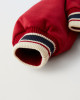Wool Varsity Bomber Jacket with Patch