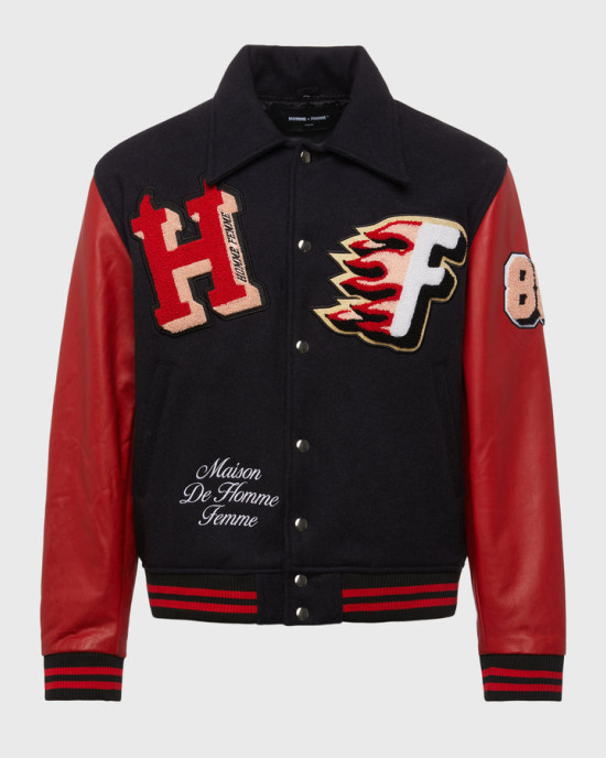 World Champs Homme Femme Letterman Jacket World Champs Homme Femme Letterman Jacket