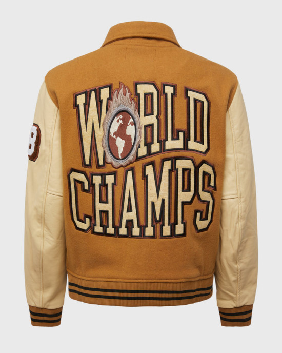 World Champs Homme Femme Letterman Jacket World Champs Homme Femme Letterman Jacket
