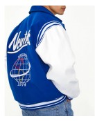 World Series NTRLS Letterman Blue and White Jacket