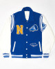 World Series NTRLS Letterman Blue and White Jacket World Series NTRLS Letterman Blue and White Jacket