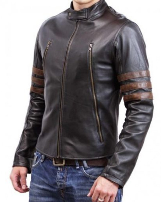 X-Men Origins Wolverine Leather Jacket X-Men Origins Wolverine Leather Jacket