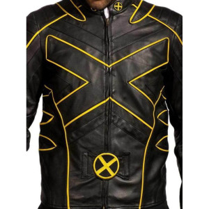 X-Men The Last Stand Wolverine Black Leather Jacket