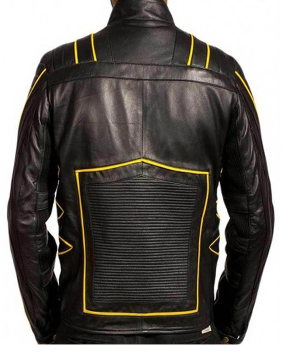 X-Men The Last Stand Wolverine Black Leather Jacket X-Men The Last Stand Wolverine Black Leather Jacket