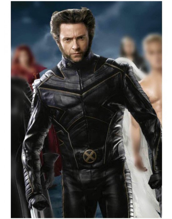 X-Men The Last Stand Wolverine Black Leather Jacket