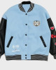XO Kitty Hello Kitty Blue Wool Varsity Jacket XO Kitty Hello Kitty Blue Wool Varsity Jacket