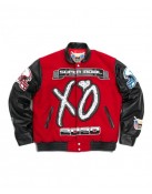 XO The Weeknd Super Bowl LV Varsity Jacket