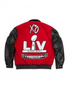 XO The Weeknd Super Bowl LV Varsity Jacket