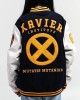 Xavier Institute Black and White Varsity Jacket Xavier Institute Black and White Varsity Jacket