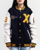 Xavier Institute Black and White Varsity Jacket Xavier Institute Black and White Varsity Jacket