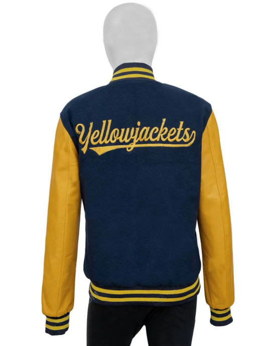 Yellowjackets Ella Purnell Letterman Varsity Jacket Yellowjackets Ella Purnell Letterman Varsity Jacket