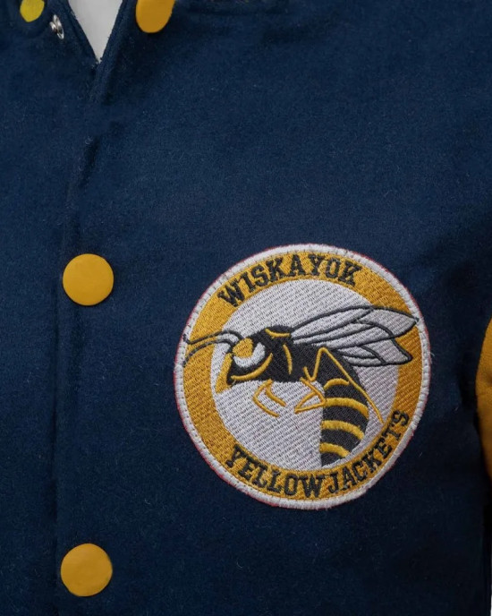 Yellowjackets Ella Purnell Letterman Varsity Jacket Yellowjackets Ella Purnell Letterman Varsity Jacket