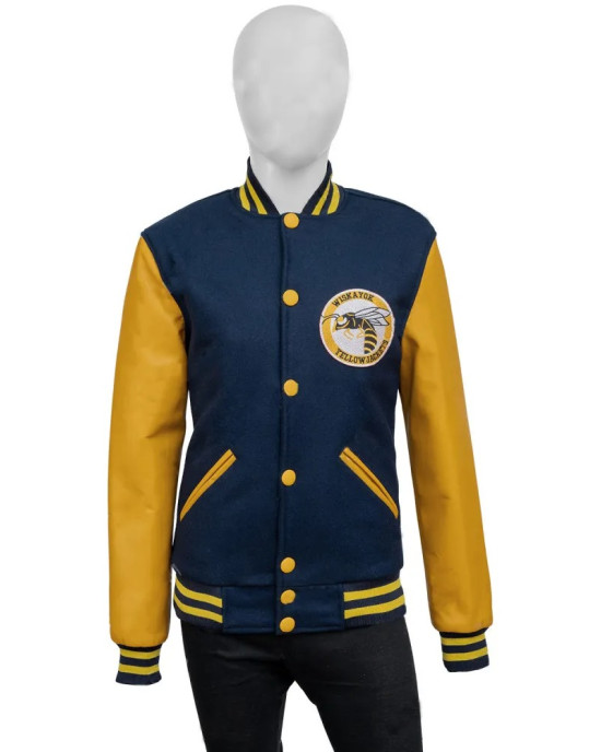 Yellowjackets Ella Purnell Letterman Varsity Jacket Yellowjackets Ella Purnell Letterman Varsity Jacket