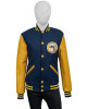Yellowjackets Ella Purnell Letterman Varsity Jacket Yellowjackets Ella Purnell Letterman Varsity Jacket