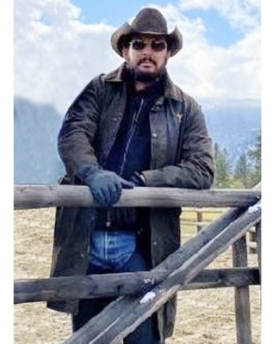 Yellowstone Cole Hauser Leather Coat