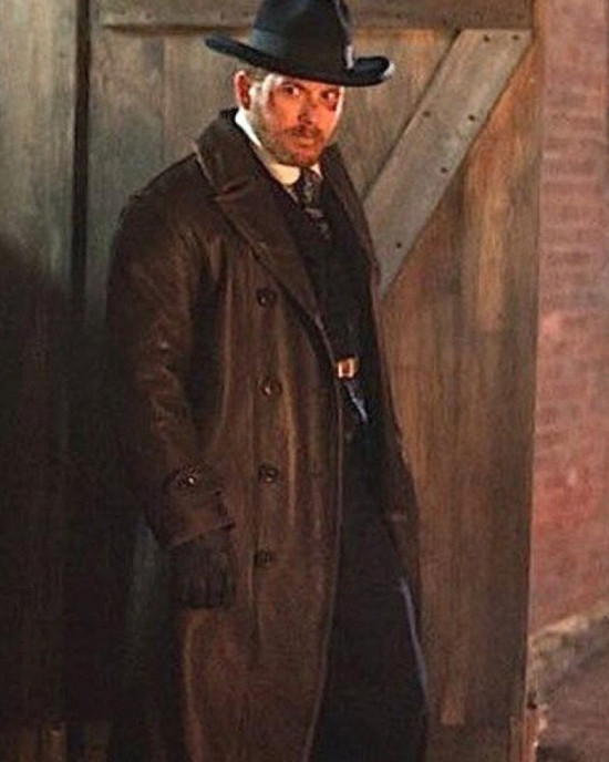 Yellowstone Cole Hauser Leather Long Coat Yellowstone Cole Hauser Leather Long Coat