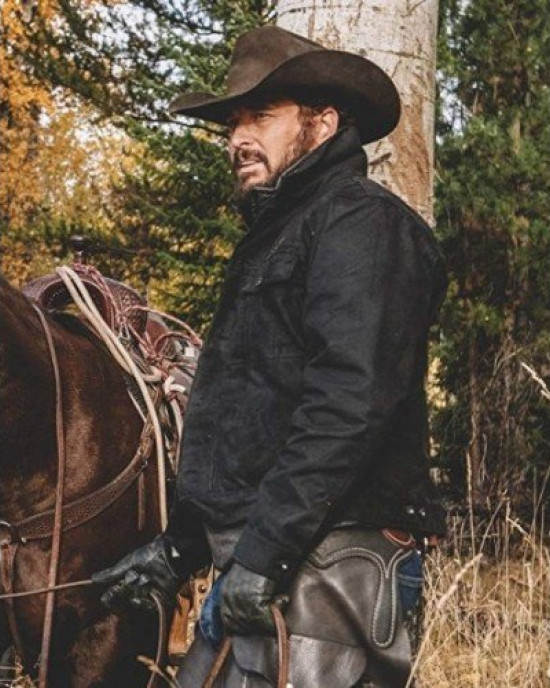 Yellowstone Rip Wheeler Cole Hauser Suede Leather Jacket Yellowstone Rip Wheeler Cole Hauser Suede Leather Jacket