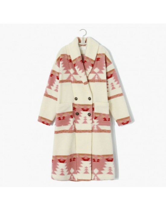 Yellowstone S05 Beth Dutton Pink Coat