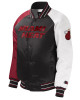 Youth Miami Heat Black Satin Jacket Youth Miami Heat Black Satin Jacket