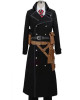 Yukio Okumura Blue Exorcist Wool Black Coat Yukio Okumura Blue Exorcist Wool Black Coat